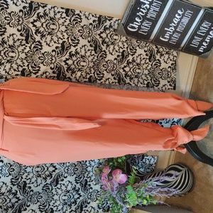 Peach/salmon colored pants 1X(14)